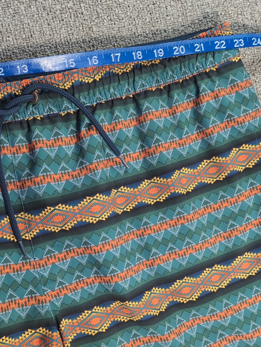 Pendleton Wildland Heroes Shoreside Pack-N-Go Lined Trunks Sz XXL in Aztec Print - Picture 15 of 16